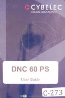 Cybelec-Cybelec DNC 60 PS, User Programming Guide Manual Year (1991)-DNC 60 PS-SA-01